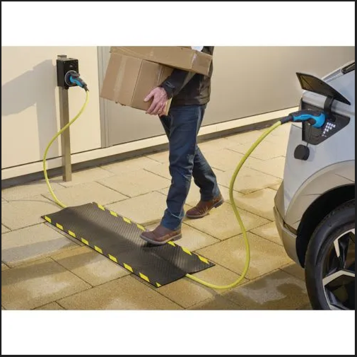 EV charging Rubber safety mat